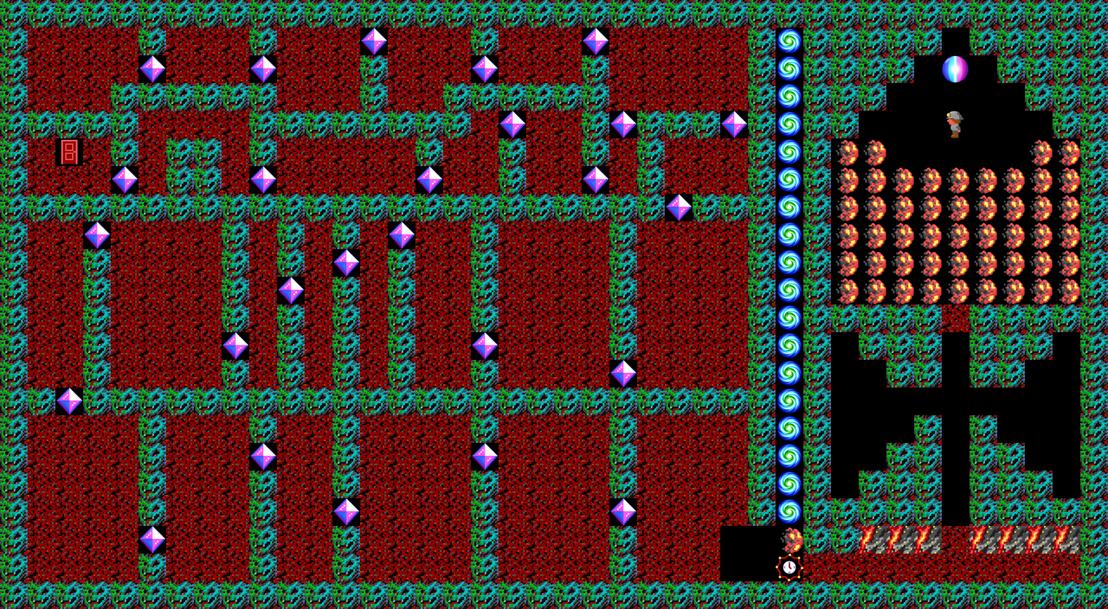 Miner, cave 3, drawn whole