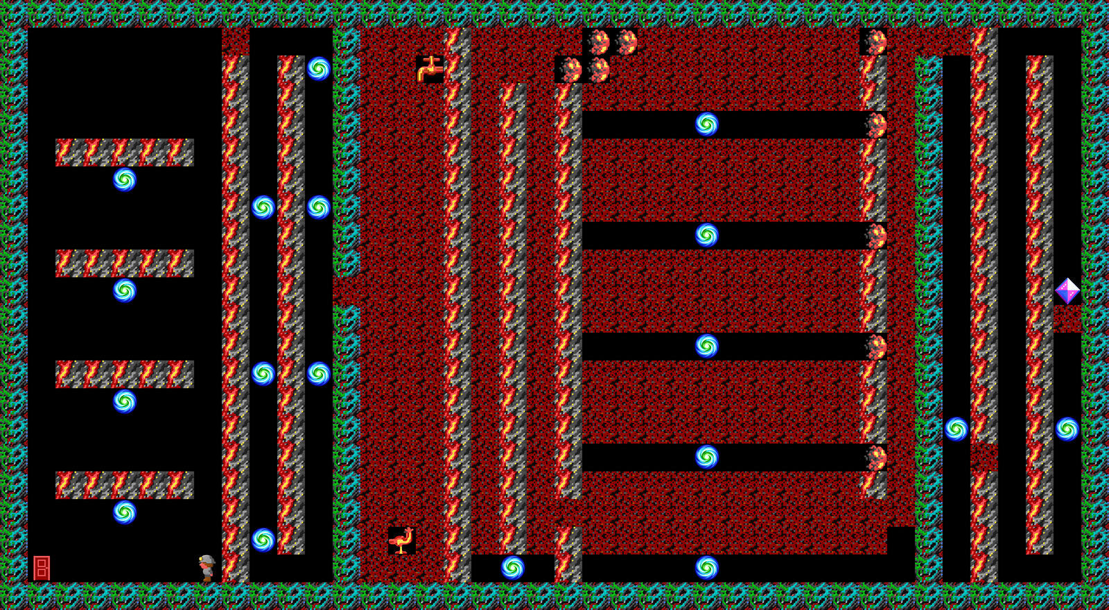 Miner, cave 4, drawn whole