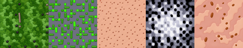 Dirt in the five 1988 worlds