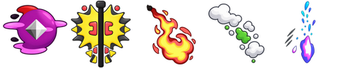 Blast to treasure in the five hidden worlds