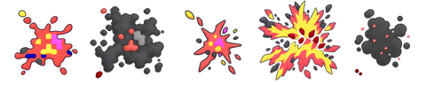 Blast to space in the five hidden worlds