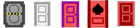 Open exit in the five hidden worlds
