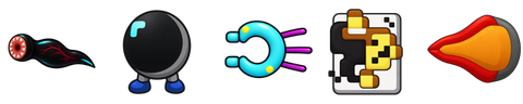 Evil worm in the five hidden worlds